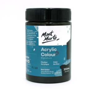 Raw Umber Acrylic Paint
