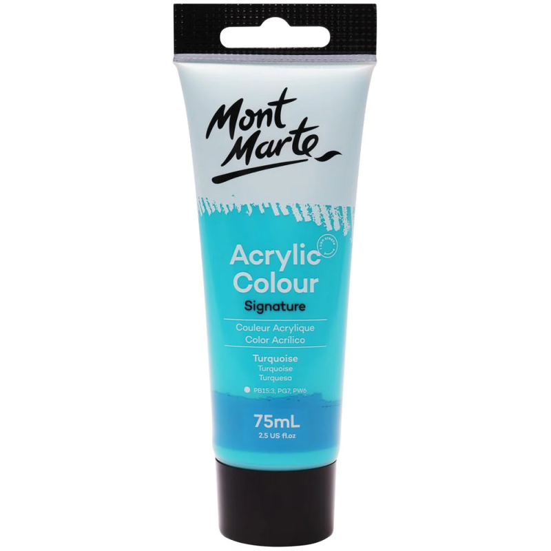 Turquoise Acrylic Paint