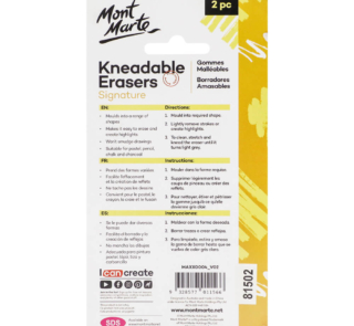 mont marte kneadable erasers signature 2pc maxx0004 v02 b
