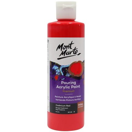 Cadmium Red Acrylic Paint