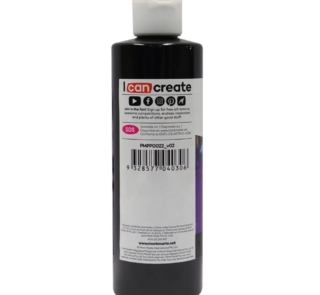 mont marte pouring acrylic paint premium 240ml 8 12oz lamp black back