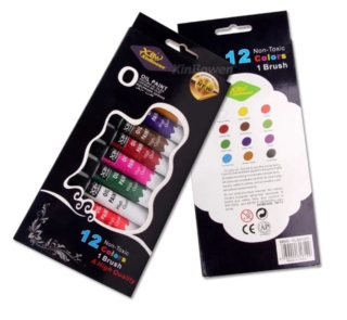 oil paint set 12 pcs image 1