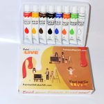 Acrylic Paint and Sip Set 8 Pcs
