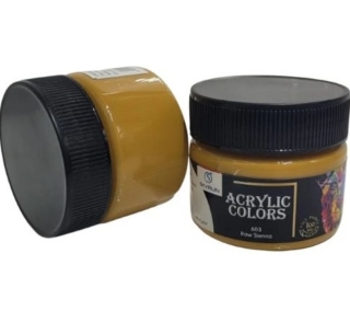 Raw Sienna Acrylic Paint