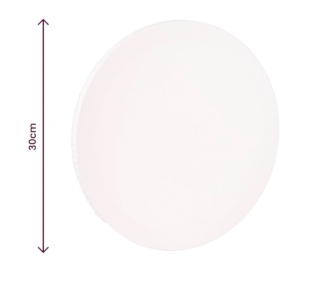 round canvas 30cm picture 1