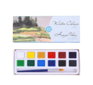water colour set 12pcs