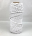 white 5mm macrame rope image 1