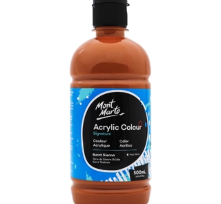 500ml Burnt Sienna Acrylic Color