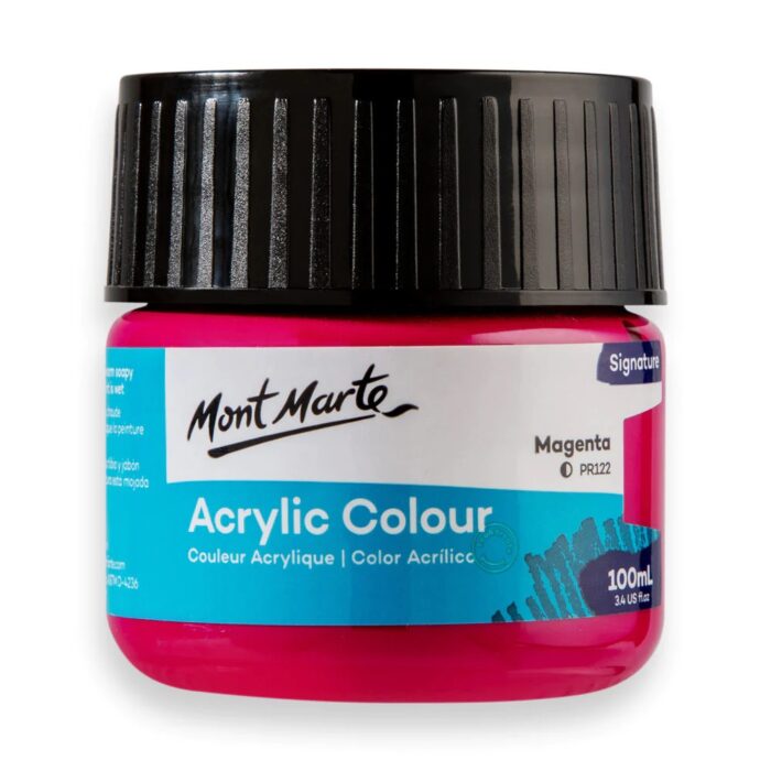 100ml Magenta Acrylic Paint