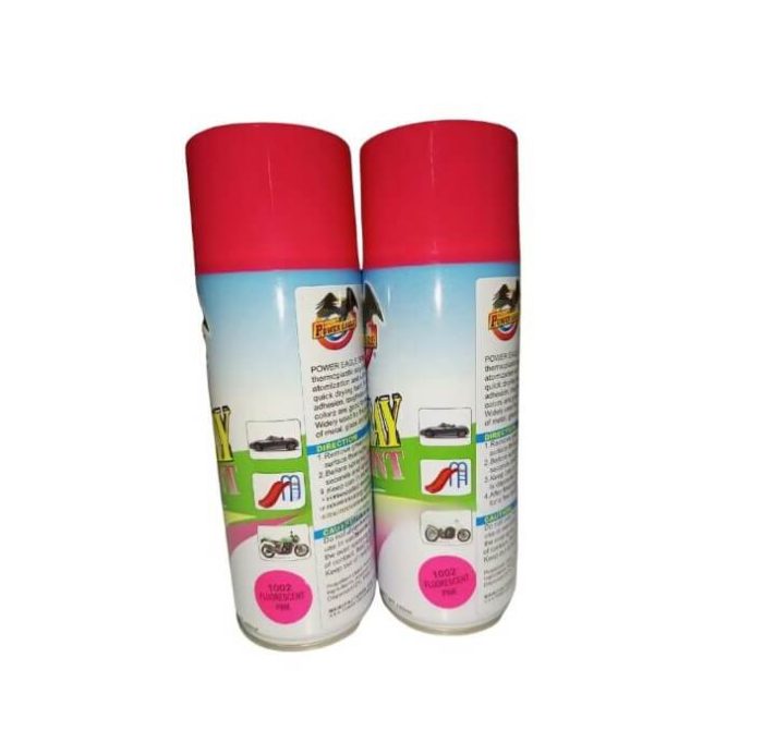 flourescent spray paint pink 2 image