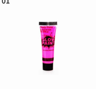 glow in the dark paint pink
