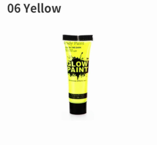 glow in the dark paint yellow
