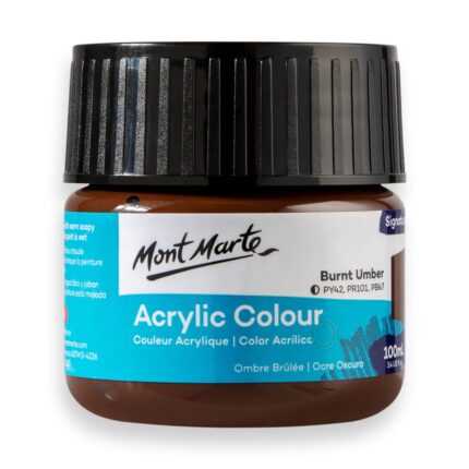 Acrylic Burnt Umber Paint