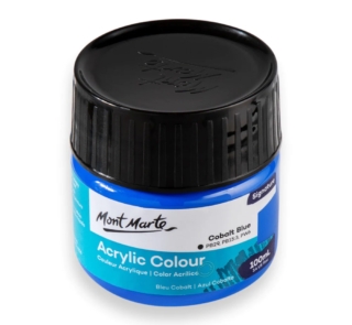 mont marte 100ml cobalt blue image 2