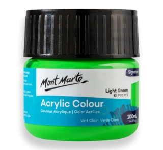 100ml Acrylic Light Green Paint