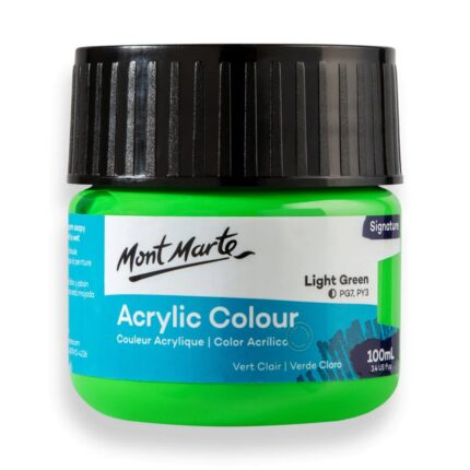 100ml Acrylic Light Green Paint