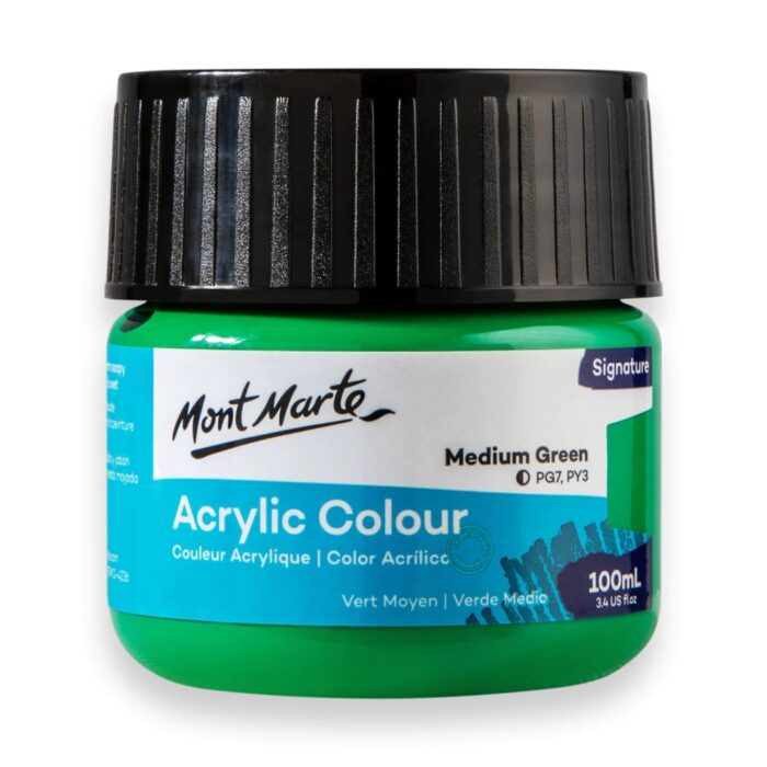 100ml Acrylic Paint-Medium Green