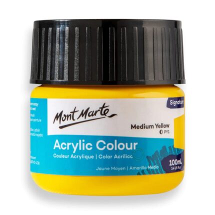 Medium Yellow Acrylic Paint
