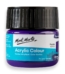 The 100ml acrylic purple paint 