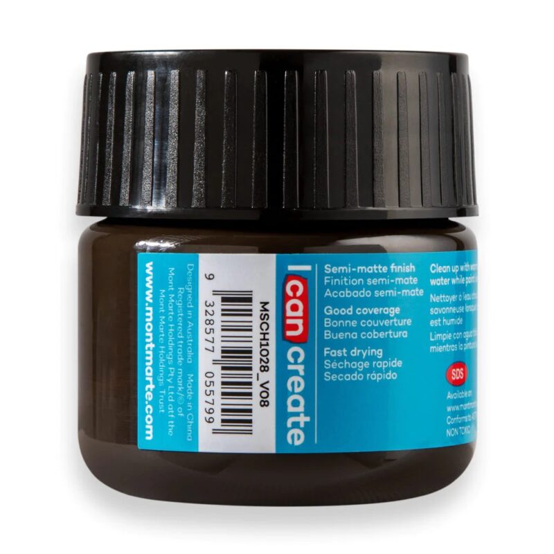 mont marte 100ml raw umber image 3