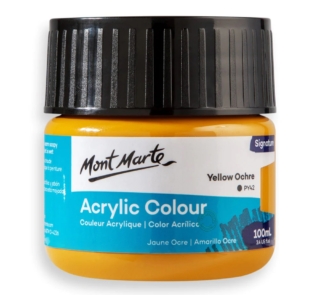 100ml Yellow Ochre Paint