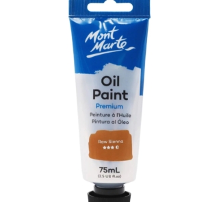 mont marte 75ml oil paint raw sienna image 1