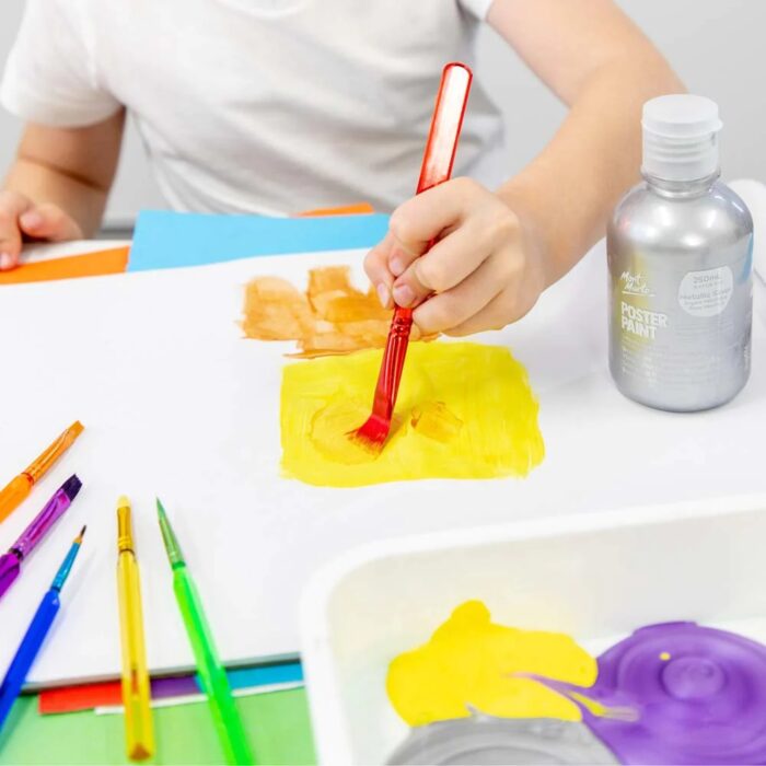 mont marte paint brush set 6pcs image 6