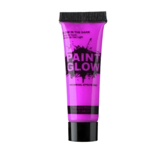 purple glow body paint image 1