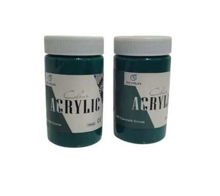 Emerald Green Acrylic Paint