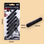 compressed charcoal sticks
