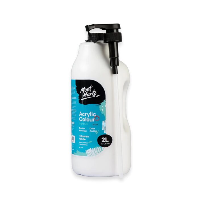 2L Acrylic Titanium White Paint