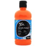 500ml Orange Acrylic Paint
