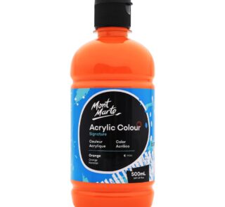 500ml Orange Acrylic Paint