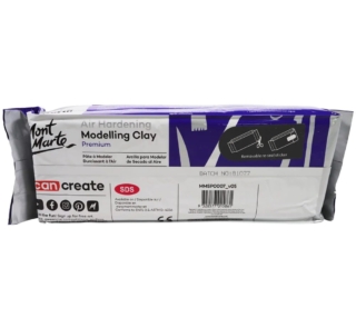 Air Hardening Modelling Clay Premium White 2kg 4.4lb image 2