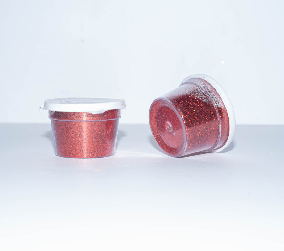 Glitter Powder red 1
