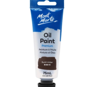 Oil Paint Premium 75ml 2.5 US fl.oz Tube Burnt Umber image 1