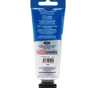 Oil Paint Premium 75ml 2.5 US fl.oz Tube Ultramarine Blue image 2