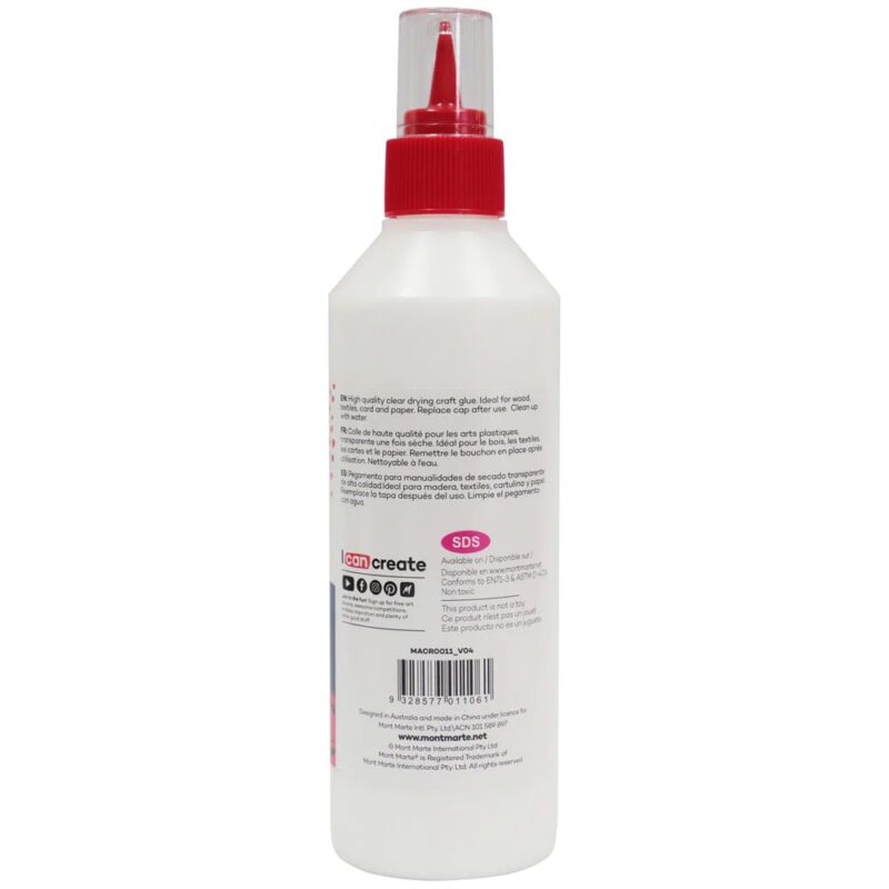 PVA Craft Glue Fine Tip 250g 8.81 US fl.oz image 2