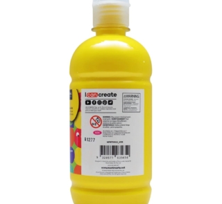 Poster Paint 500ml Yellow Mid image 2
