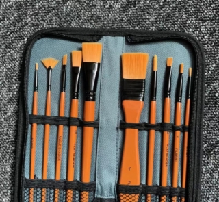 Sayari wallet paint brush set 10pc image 2