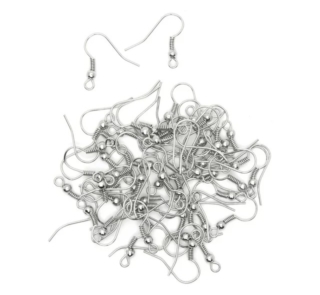 Silver Earring Hook