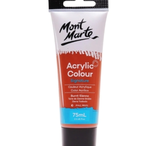 75ml Burnt Sienna Acrylic Paint