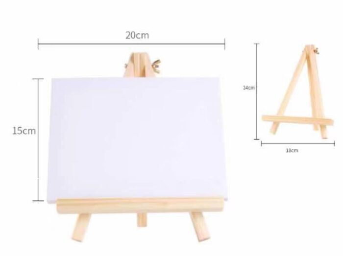 15c by 20 cm canvas board with image 1