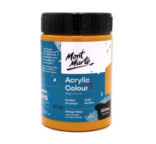 Acrylic Orange Paint