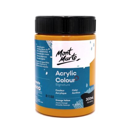 Acrylic Orange Paint