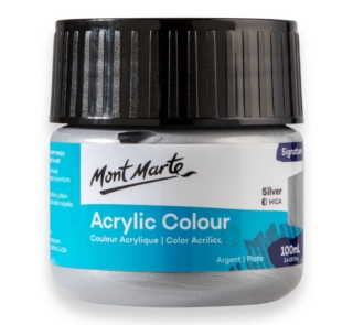 buy Silver Acrylic Paint 100ml