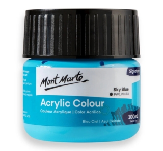 buy Sky Blue Acrylic Paint 100ml