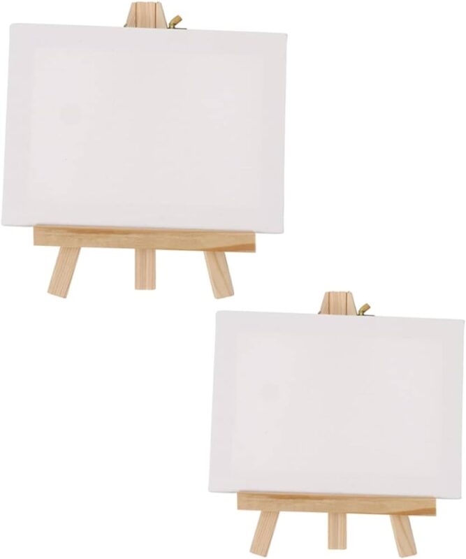 18cm by 24cm canvas with stand image 2