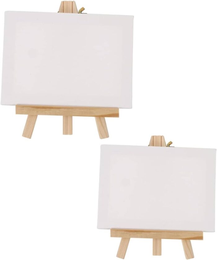 18cm by 24cm canvas with stand image 2
