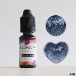 Alcohol Ink Black